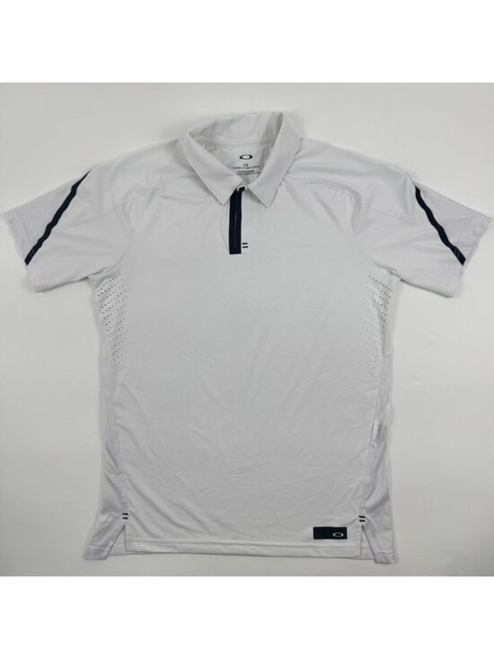 Oakley Other - Oakley Velocity Polo Shirt Men Size Small S White 433683